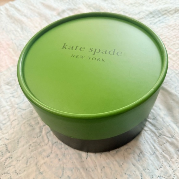 Kate Spade Shoelace Bow Ivory Faux Fur Earmuffs - Picture 7 of 8